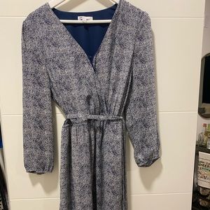 DR2 wrap work dress size M.